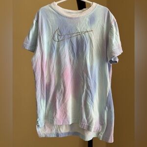 Nike Kids Pastel Tie-Dye Short Sleeve Tee